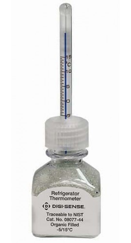 Digi-Sense 08077-44 Refrigerator Verification Thermometer, -5 to 15&amp;deg;C-