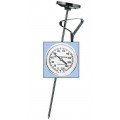 Digi-Sense 08080-89 Stainless-Steel Bimetal Pocket Thermometer, 50 to 500&amp;deg;F, 5&amp;deg;F Division-