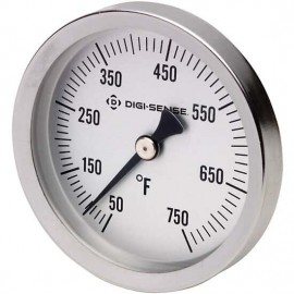 Digi-Sense 08107-21 TI.ST Dual-Magnet Surface Thermometer, 0 to 250&amp;deg;F-