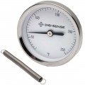 Digi-Sense 08107-25 1-Spring Pipe Mount Surface Thermometer, 2.5&amp;quot; Face, 0 to 250&amp;deg;F-