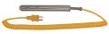 Digi-Sense 08439-72 Type-K Compact Surface Probe with Mini Connector, 4.5&quot; Sheath, 5&#039; Coiled Cable-