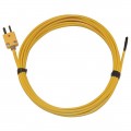 Digi-Sense 08466-04 Type-K Insulated Probe with Epoxy-Coated Tip, 10&#039;, 20 Gauge-