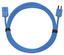 Digi-Sense 08505-30 Thermocouple Extension Cable with Mini Connector, Type T, 10&#039;-