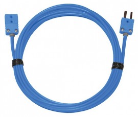 Digi-Sense 08505-35 Thermocouple Extension Cable with Mini Connector, Type T, 25'-