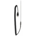 Digi-Sense 08505-61 Type-J Standard Probe with Mini Connector, 0.063&quot; Diameter, 32 to 1,300&amp;deg;F-