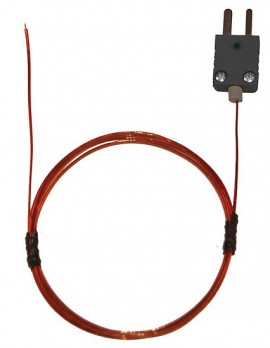 Digi-Sense 08505-87 Type-J Kapton-Insulated Probes with Mini Connectors, 5&#039;, 6-Pack-