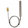Digi-Sense 08514-66 Type-K Compact Surface Probe with Mini Connector, Exposed-