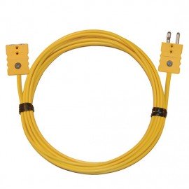 Digi-Sense 08516-32 Thermocouple Extension Cable with Standard Connector, Type K, 10&#039;-