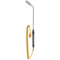 Digi-Sense 08516-61 Type-K 45&amp;deg; Angle Surface Probe with Mini Connector, 10&quot;, Exposed-