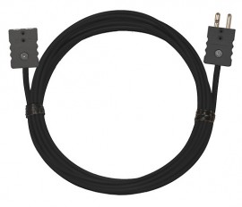 Digi-Sense 08517-52 Thermocouple Extension Cable with Standard Connector, Type J, 50'-