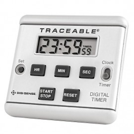 Digi-Sense 08610-10 Traceable Digital Alarm Clock/Timer with Calibration-