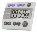 Digi-Sense 08649-10 Four-Channel Jumbo-Display Clock/Timer-