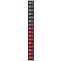 Digi-Sense 09035-53 Reversible 16-Point Vertical Temperature Label-