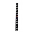 Digi-Sense 09100-07 Reversible 48-Point Vertical Adhesive Temperature Labels, 154 to 184&amp;deg;F, 25-Pack-