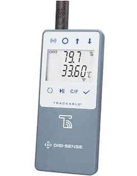 Digi-Sense 18000-29 Temperature/Humidity Data Logger, 1 dongle-