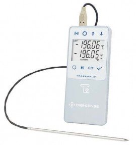 Digi-Sense 18001-08 Liquid Nitrogen Wi-Fi Data Logger, 1 SS probe-