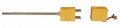 Digi-Sense 18520-15 Type-K Thermocouple Probe with quick disconnector, inconel, 12&amp;quot;-