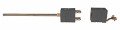 Digi-Sense 18520-19 Type-J Thermocouple Probe with quick disconnector, inconel, 12&amp;quot;-