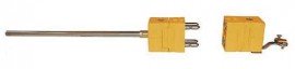 Digi-Sense 18520-72 Type-K Thermocouple Probe with quick disconnector, 0.188&amp;quot; dia, grounded-