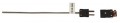 Digi-Sense 18523-61 Type-J Thermocouple Probe, quick dis-connector, 6&quot;-