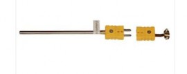 Digi-Sense 18523-99 Inconel Type K Thermocouple Probe with mini connector, 12 x 0.13&amp;quot;, ungrounded-