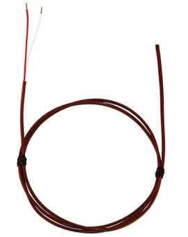 Digi-Sense 18525-28 Type J Hermetically Sealed Tip Insulated Thermocouple, 15&#039;, 24 Awg-