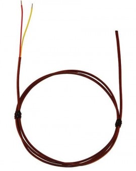 Digi-Sense 18525-36 Type K Thermocouple Insulated Wire Probe with sealed tip, 15', 24 Awg-