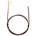 Digi-Sense 18525-39 Type K Thermocouple Insulated Wire Probe with sealed tip, 20&#039;, 24 Awg-