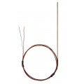 Digi-Sense 18525-50 Type T Hollow Thermocouple Probe, 6 x 0.25&amp;quot;, 24 Awg-
