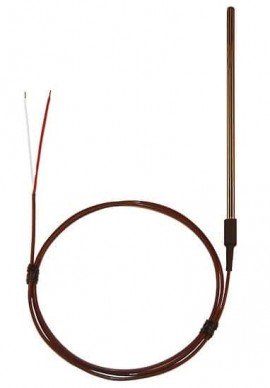 Digi-Sense 18525-52 Type J Hollow Thermocouple Probe, 6 x 0.06&amp;quot;, ungrounded-