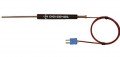 Digi-Sense 18526-10 Type T Thermocouple Probe with mini-connector, 12 x 0.19&amp;quot;, grounded-