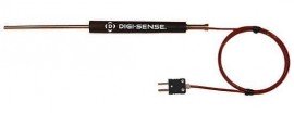 Digi-Sense 18526-12 Type J Economic Handle Thermocouple Probe, 12&amp;quot;, ungrounded-