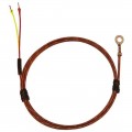 Digi-Sense 18526-35 Type K Bolt On Thermocouple Probe with stripped leads, #8 screw, 24&amp;quot; ext-