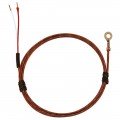 Digi-Sense 18526-36 Type J Economic Bolt-on Thermocouple Probe, screw #8-