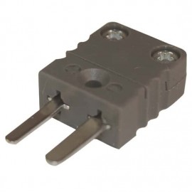 Digi-Sense 18526-91 Miniature Type-J Thermocouple Male Connector, 2 pin-