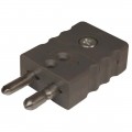 Digi-Sense 18527-03 Standard Type-J Thermocouple Connector, male plug-