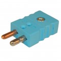 Digi-Sense 18527-05 Standard Type-T Thermocouple Connector, male plug-
