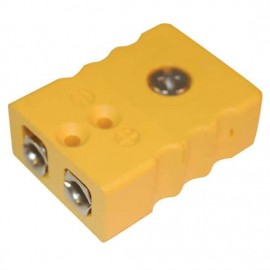 Digi-Sense 18527-07 Standard Type-K Thermocouple Connector, female jack-