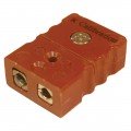 Digi-Sense 18527-20 Standard Type-J Thermocouple Female Connector, 2 pin-