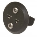 Digi-Sense 18527-21 Panel-Mount Thermocouple Mini Connector, type j, round-