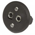Digi-Sense 18527-24 Panel-Mount Thermocouple Standard Connector, type j, round-