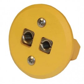 Digi-Sense 18527-25 Panel-Mount Thermocouple Standard Connector, type k, round-