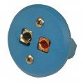 Digi-Sense 18527-26 Panel-Mount Thermocouple Standard Connector, type t, round-
