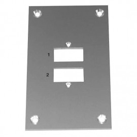 Digi-Sense 18527-33 Thermocouple Mini Connector Mounting Panel, vertical, 2 circuits-