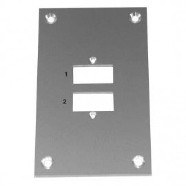 Digi-Sense 18527-33 Thermocouple Mini Connector Mounting Panel, vertical, 2 circuits-