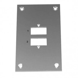 Digi-Sense 18527-41 Thermocouple Connector Mounting Panel, vertical, 2 circuits-