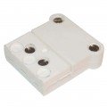Digi-Sense 18527-86 White ANSI Female RTD Connector, 3-blade-