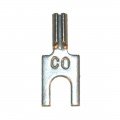 Digi-Sense 18528-04 Constantan Spade Lugs, for type j, t, and e thermocouples, 10-pack-