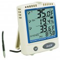 Digi-Sense 37803-85 Traceable Digital Thermometer with Memory Card, Stainless-Steel Probe, -22 to 158&amp;deg;F-