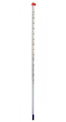Digi-Sense 90260-14 Precision Liquid-in-Glass Thermometer, 30 to 124&amp;deg;F, 3&amp;quot; Immersion-